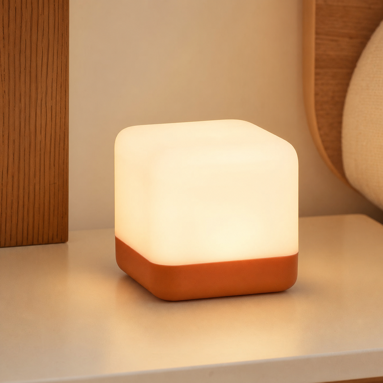 Calm Cube Timer Light - lit