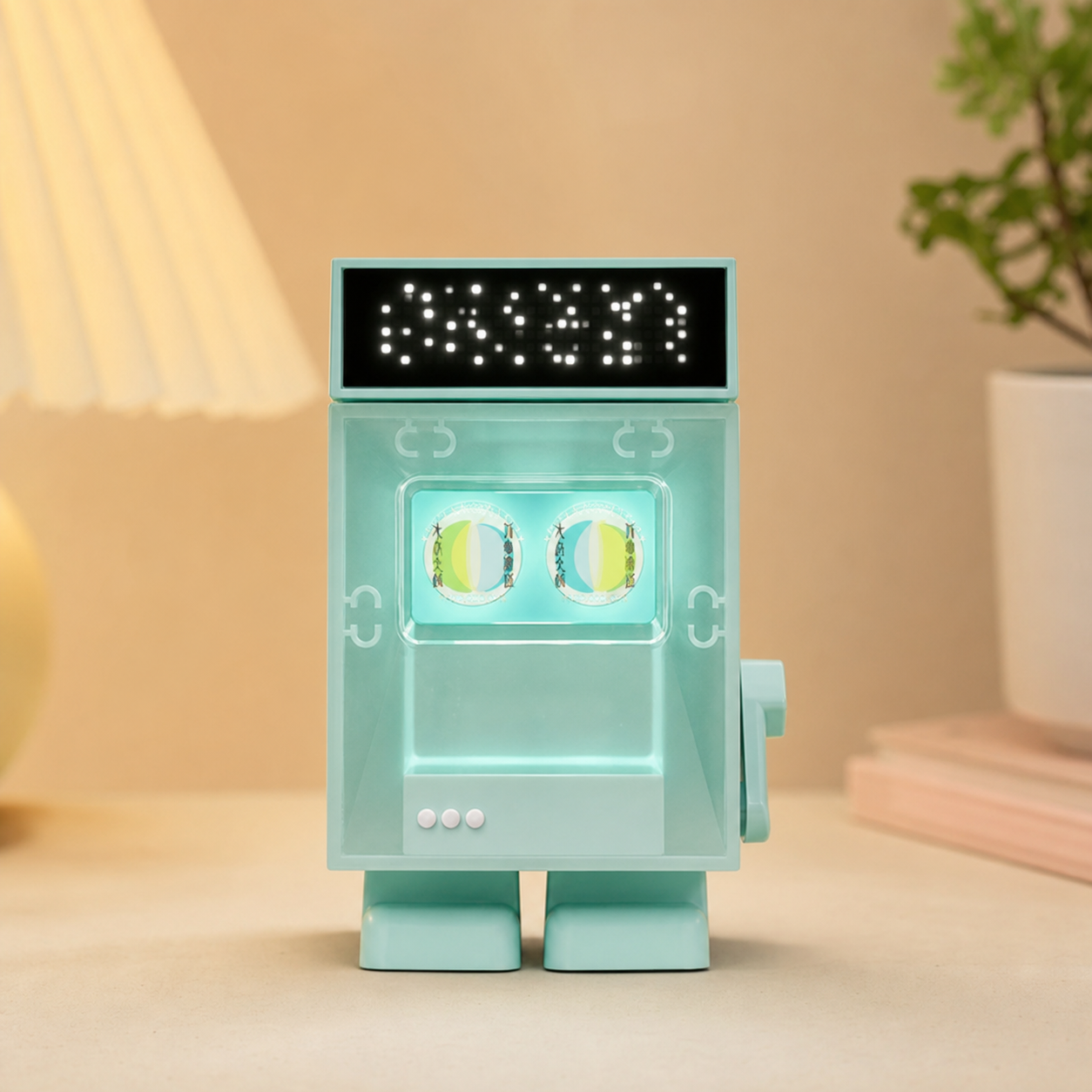 Pixelbot Clock - lit