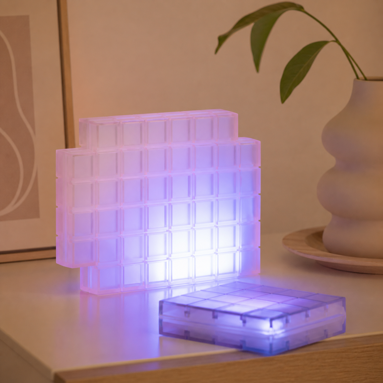 Gridlight Blocks - lit
