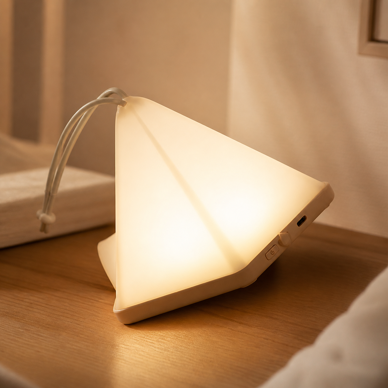 Peak — Pyramid Camp Night Light - lit