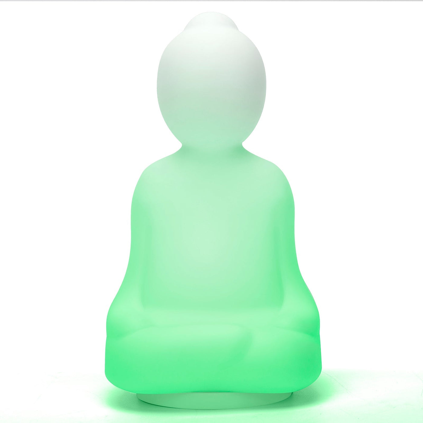 Breathe meditation lamp glowing green