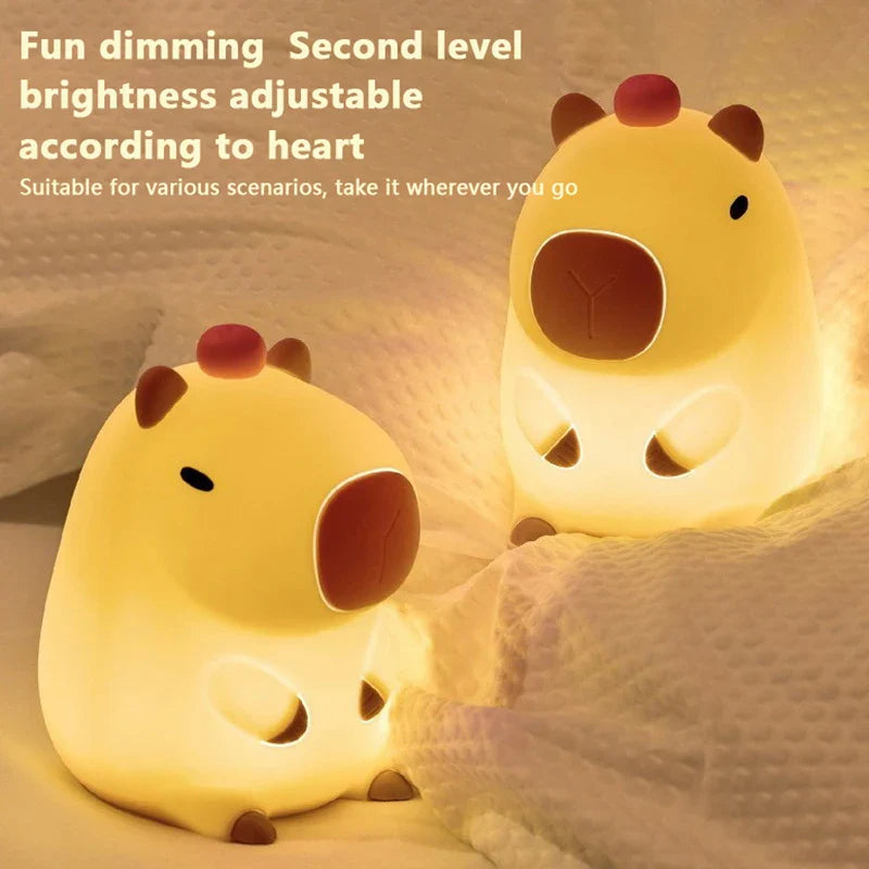 Capybara Night Light