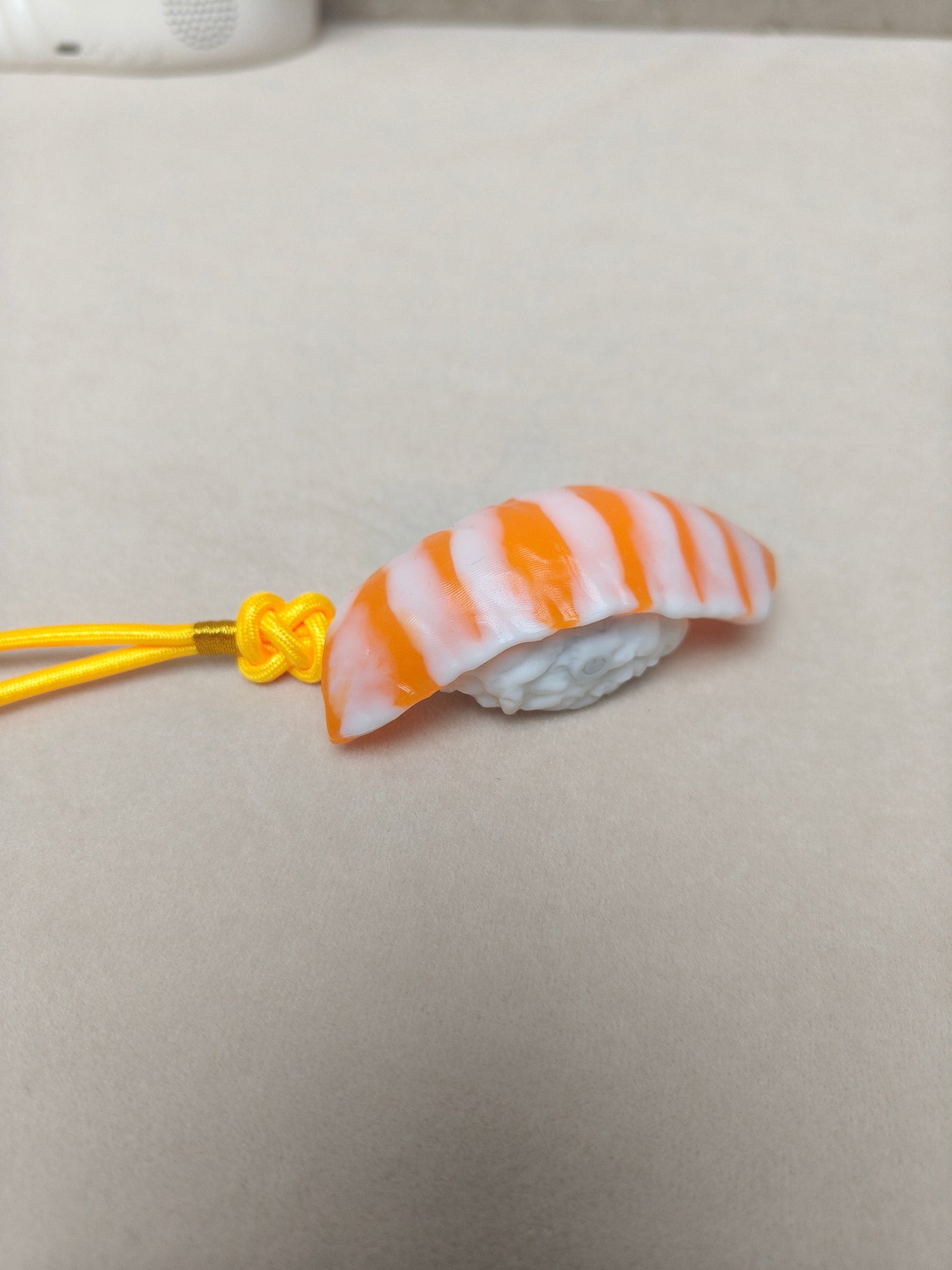 Maki salmon sushi light turned off