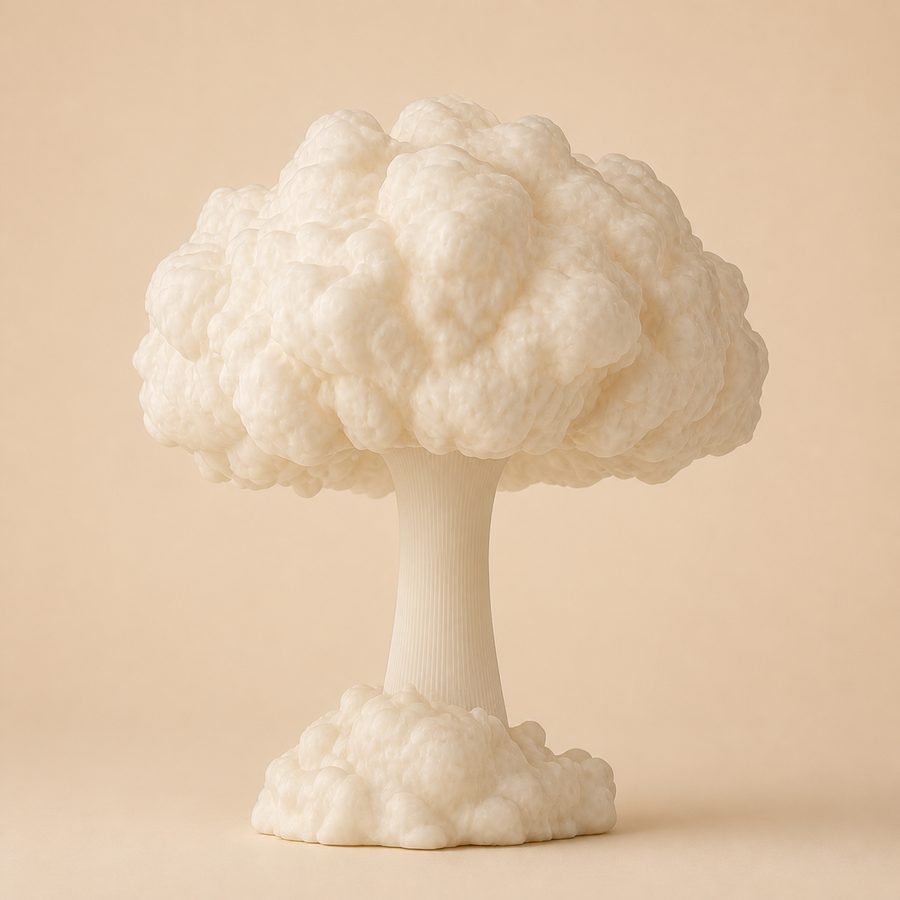 Mushroom Cloud Table Lamp
