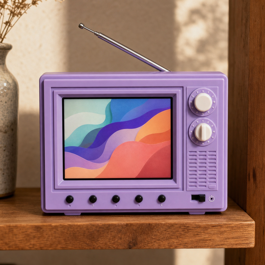 Retro Mini TV Player