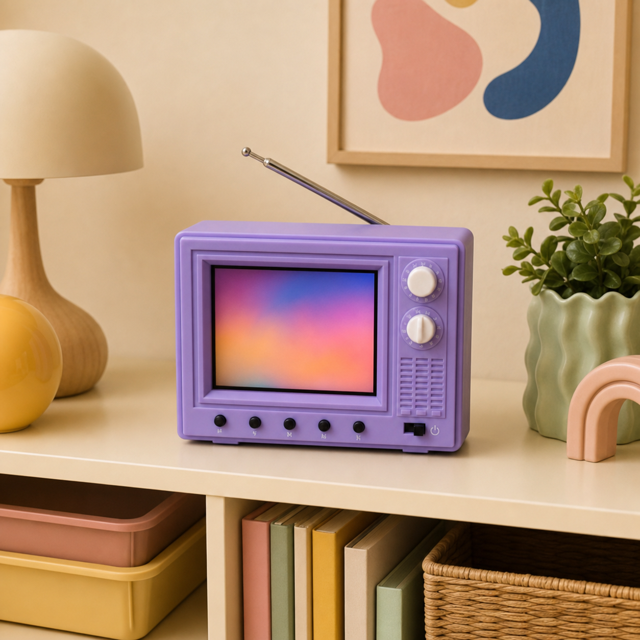 Retro Mini TV Player