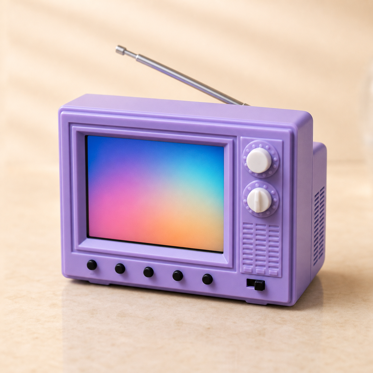 Retro Mini TV Player