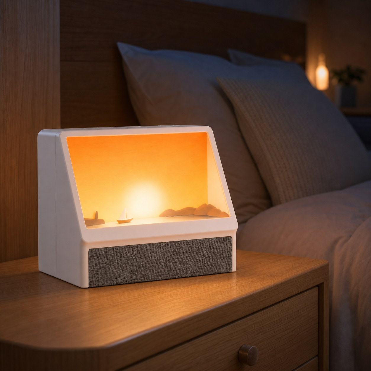 Flymiro — Sunrise Wake-Up Lamp - unlit