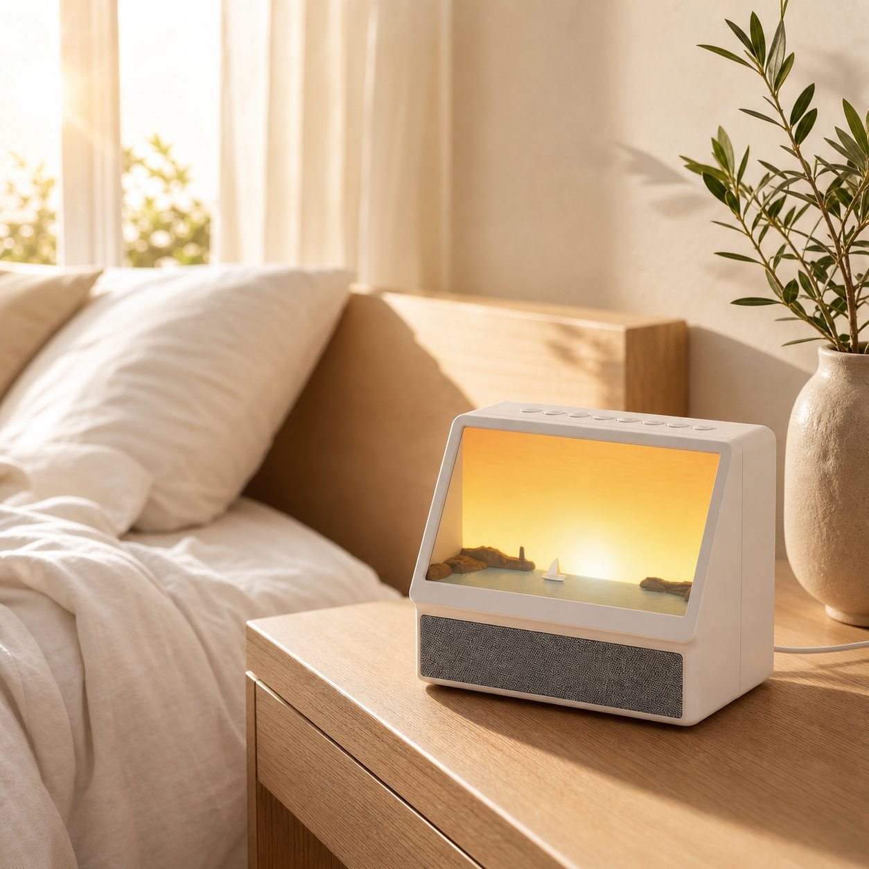 Flymiro — Sunrise Wake-Up Lamp - scene